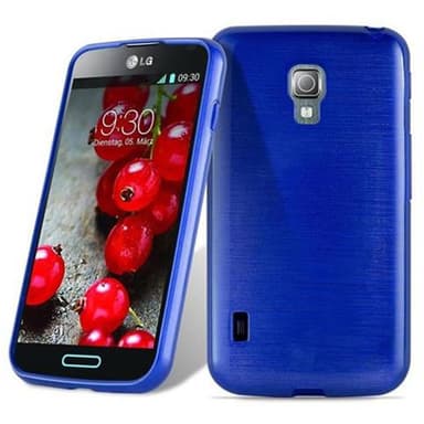 LG L7 II (2. SIM) silikondeksel cover (blå)