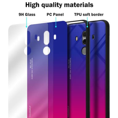 Deksel Huawei MATE 10 PRO Case Cover (svart)