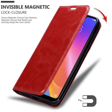 Vivo Y81i lommebokdeksel case (rød)