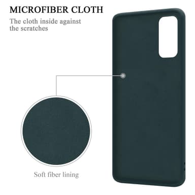 Deksel Samsung Galaxy S20 FE Ring Case (grønn)