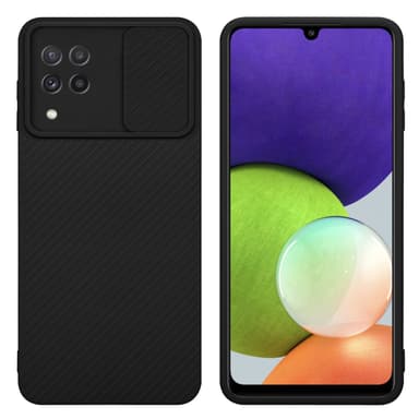 Deksel Samsung Galaxy A22 4G cover (svart)
