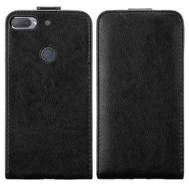 HTC Desire 12 PLUS deksel flip cover (svart)