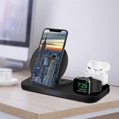 iPhone X / XS lommebokdeksel etui (blå)