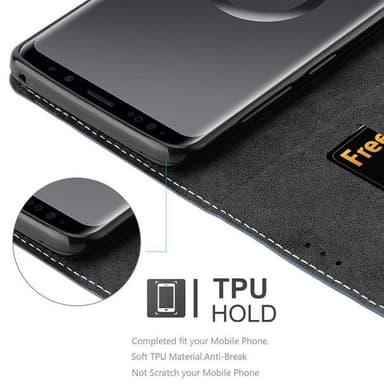 Samsung Galaxy S9 PLUS Deksel Case Cover (blå)