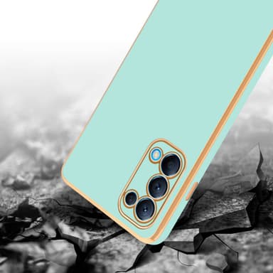 Oppo FIND X3 LITE silikondeksel case (Grønn)