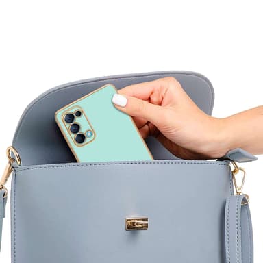 Oppo FIND X3 LITE silikondeksel case (Grønn)