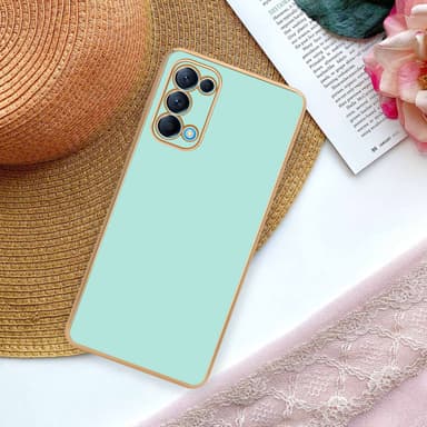 Oppo FIND X3 LITE silikondeksel case (Grønn)