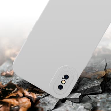iPhone X / XS Deksel case (hvit)