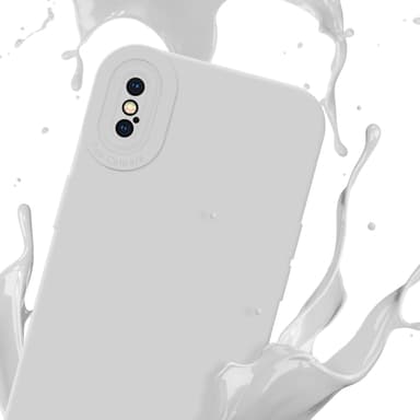 iPhone X / XS Deksel case (hvit)