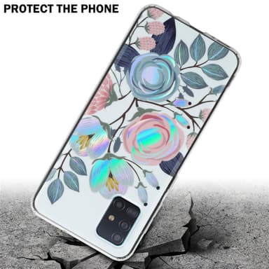 Samsung Galaxy A51 4G / M40s lommebokdeksel Blomster