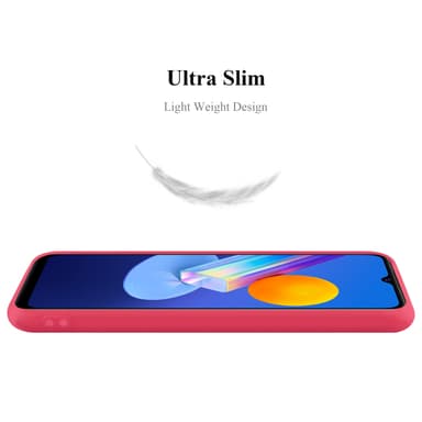 Deksel Vivo Y52 5G / Y72 5G Silikon cover (rød)