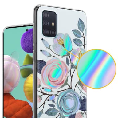Samsung Galaxy A51 4G / M40s lommebokdeksel Blomster