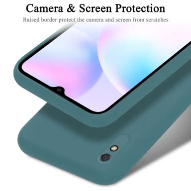 Xiaomi RedMi 9A / RedMi 9AT silikondeksel case (Grønn)