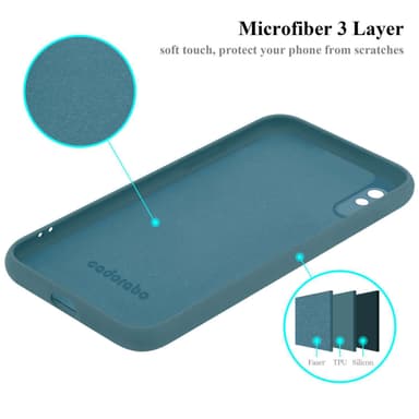 Xiaomi RedMi 9A / RedMi 9AT silikondeksel case (Grønn)
