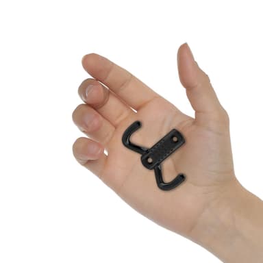Kråkkrok Veggkroker Kråkkroker Kleshenger (matt svart)