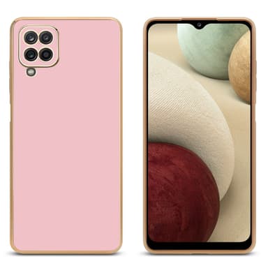 Samsung Galaxy A12 / M12 silikondeksel case (rosa)