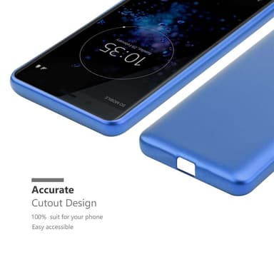 Deksel Sony Xperia XZ2 COMPACT Case Cover (blå)