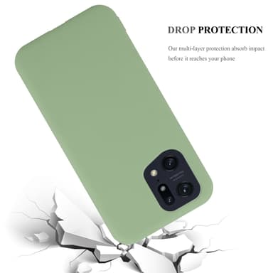Deksel Oppo FIND X5 PRO Silikon cover (grønn)