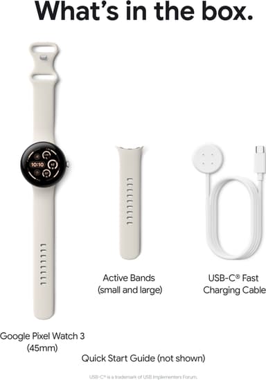 Google Pixel Watch 3 45mm WIFI (obsidian)