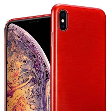 iPhone XS MAX silikondeksel cover (rød)