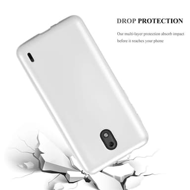 Deksel Nokia 2 2017 Case Cover (sølv)