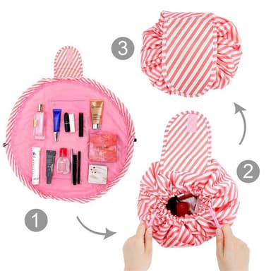 Kosmetikkveske Sminkeveske Toalettveske Make Up (rose)