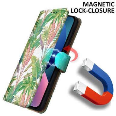 iPhone 13 MINI lommebokdeksel etui (grønn)