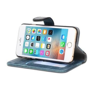 iPhone 6 / 6S lommebokdeksel cover (blå)