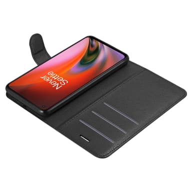 OnePlus Nord 2 5G lommebokdeksel etui (Svart)