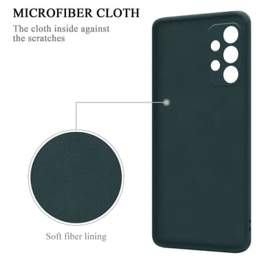 Deksel Samsung Galaxy A53 5G Ring Case (grønn)