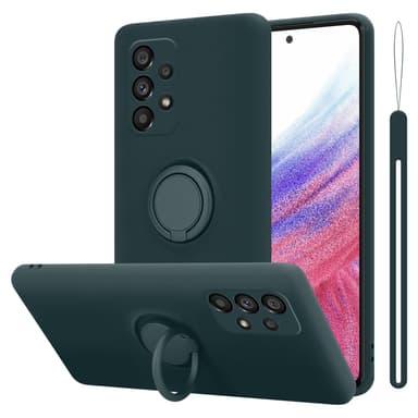 Deksel Samsung Galaxy A53 5G Ring Case (grønn)