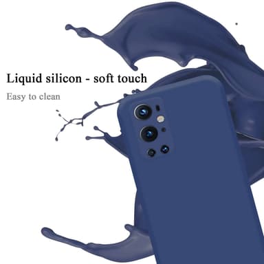 OnePlus 9 PRO silikondeksel case (Blå)
