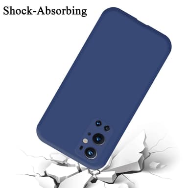 OnePlus 9 PRO silikondeksel case (Blå)