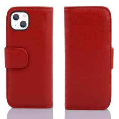 iPhone 13 lommebokdeksel case (rød)