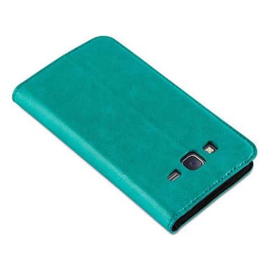 Samsung Galaxy J5 2015 lommebokdeksel case (turkis)