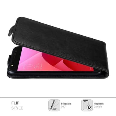 Asus ZenFone 4 Selfie PRO deksel flip cover (svart)