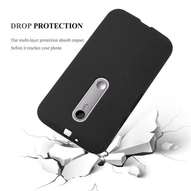 Deksel Motorola MOTO G3 case (svart)