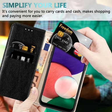 Deksel Samsung Galaxy A22 5G case (svart)