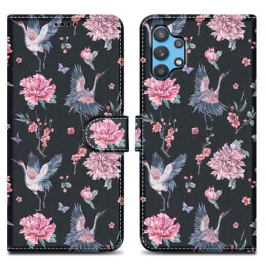Samsung Galaxy A32 5G lommebokdeksel etui (svart)