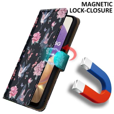 Samsung Galaxy A32 5G lommebokdeksel etui (svart)