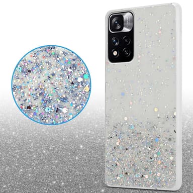 Xiaomi RedMi NOTE 11 PRO+ Silikondeksel Glitter