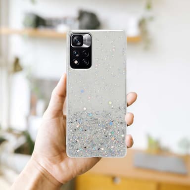 Xiaomi RedMi NOTE 11 PRO+ Silikondeksel Glitter