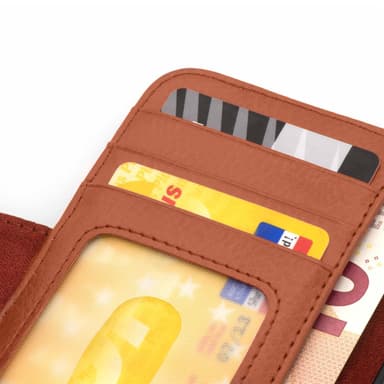 iPhone 13 PRO MAX lommebokdeksel case (brun)