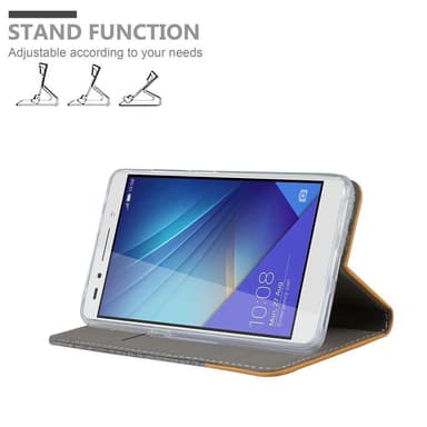 Honor 7 lommebokdeksel etui (grå)