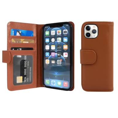 iPhone 13 PRO MAX lommebokdeksel case (brun)