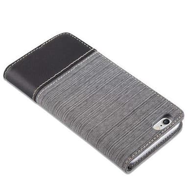 iPhone 6 / 6S lommebokdeksel etui (grå)