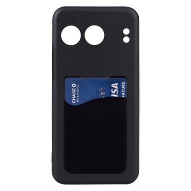 Silikon deksel med kortholder OnePlus Nord 4 - Svart