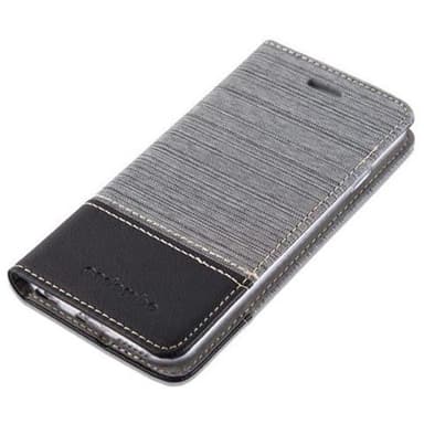 iPhone 6 / 6S lommebokdeksel etui (grå)