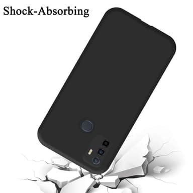 Oppo A53s silikondeksel case (Svart)