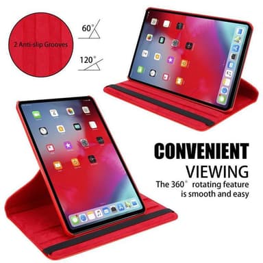 iPad PRO 11 2018 (11 tomme) deksel til nettbrett (rød)